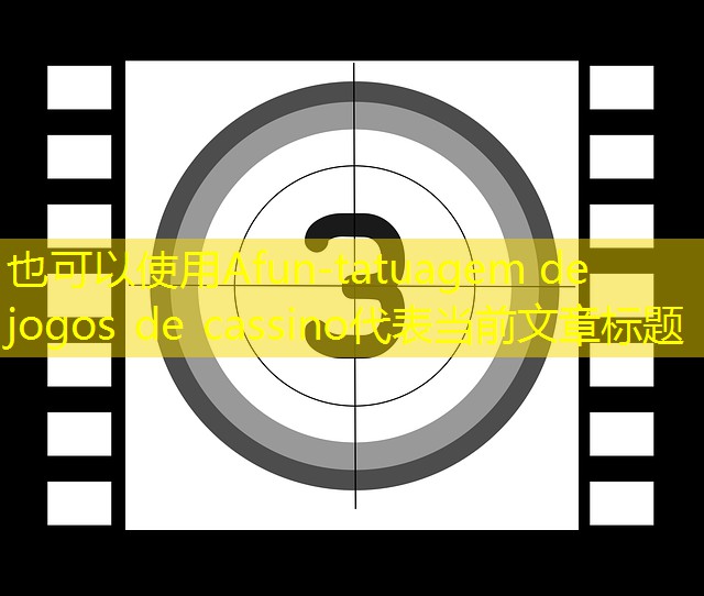 tatuagem de jogos de cassino