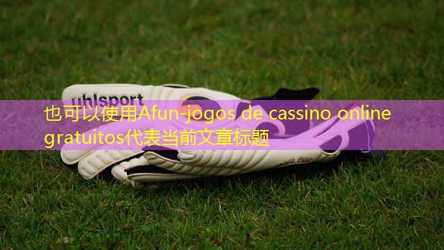 jogos de cassino online gratuitos