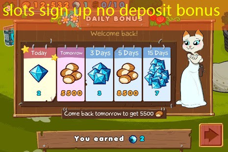 slots sign up no deposit bonus slots sign up no deposit bonus